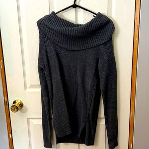 Off the shoulder sweater dress